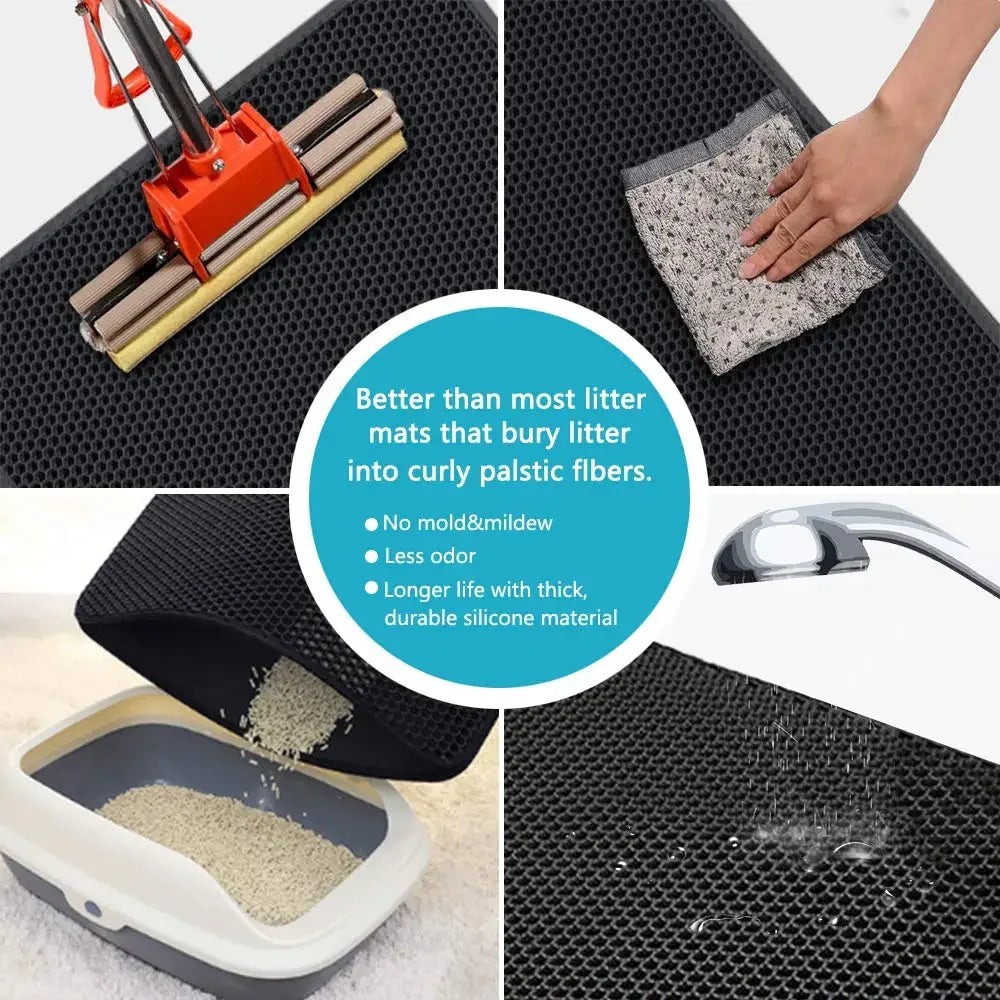 Double Layer Honeycomb Litter Mat