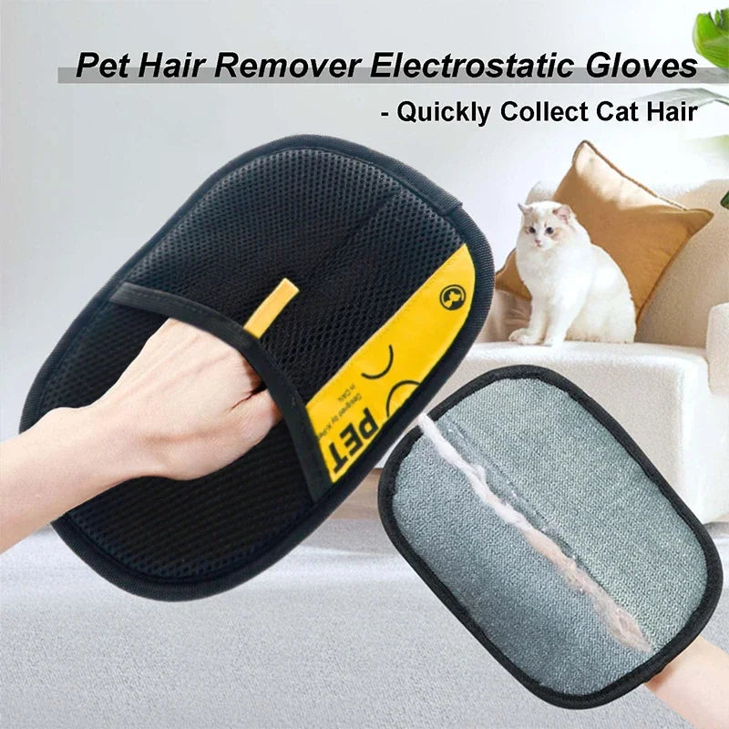 Atelier Magnet: The 2-in-1 Electrostatic Grooming & Detailer Glove